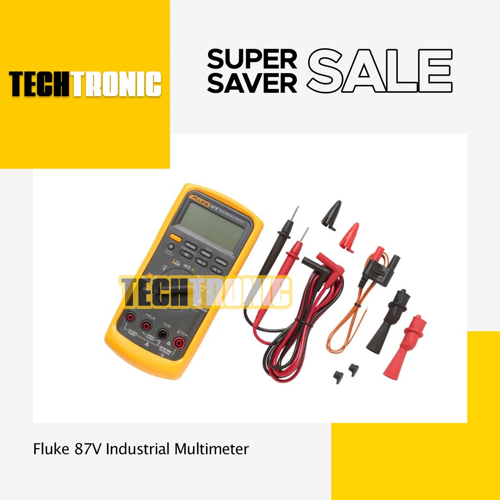 Fluke 87V Industrial Multimeter - TECHTRONIC