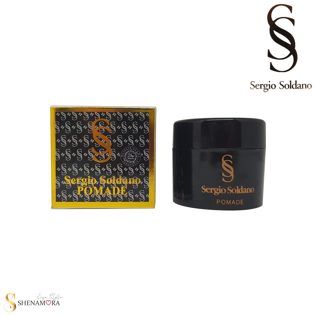 Sergio Soldano Minyak Rambut/Pomade 80 Gram