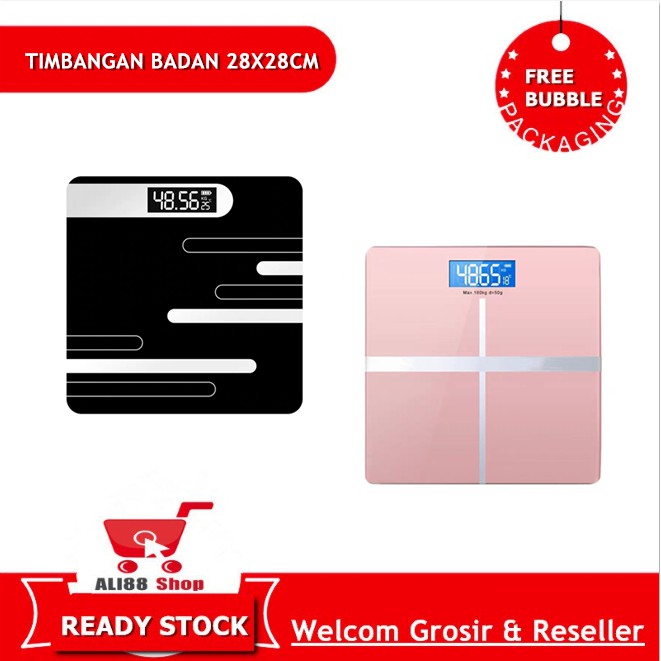 Timbangan Badan Kaca Digital Body Elektronik Kartun 180kg KARTUN-5