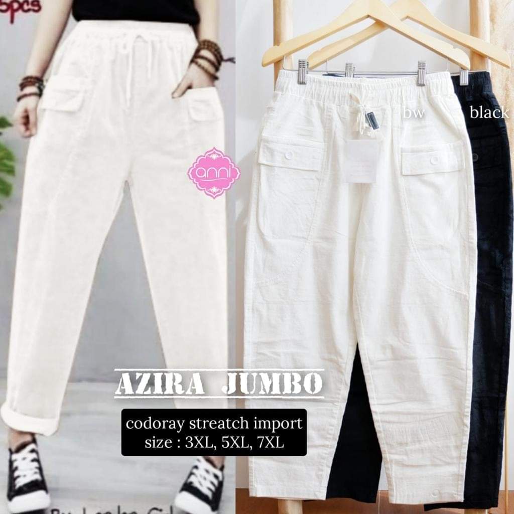 AZIRA JUMBO CELANA PANJANG BY ANNI BAHAN CODORAY