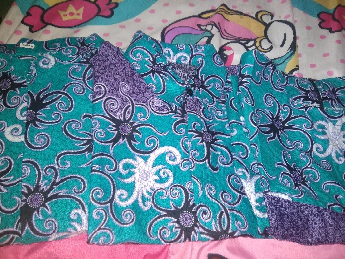 Batik Couple Keluarga Sania Ruffle Ori Ndoro Jowi Dnt Cumi Tosca