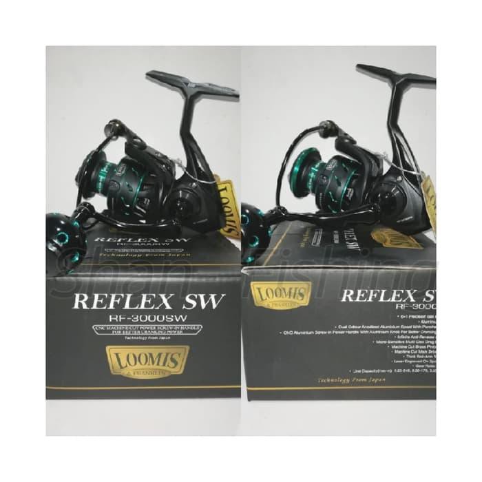alat pancing mantul habis Reel Spinning Loomis REFLEX SW-3000