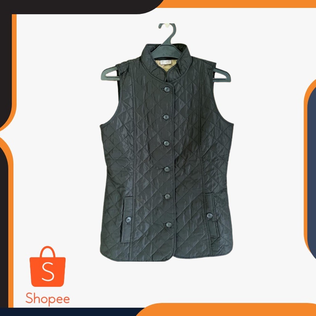 J-jill rompi/vest wanita size M hitam