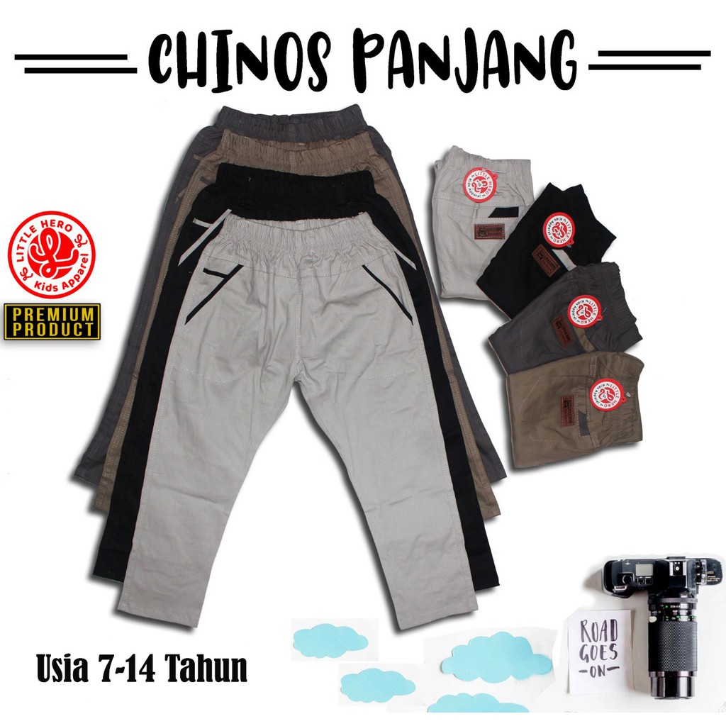 Celana Chino Anak Laki Laki 7 14 Tahun Celana panjang anak Celana Chino Anak Laki Laki 7 14 Tahun Celana panjang anak