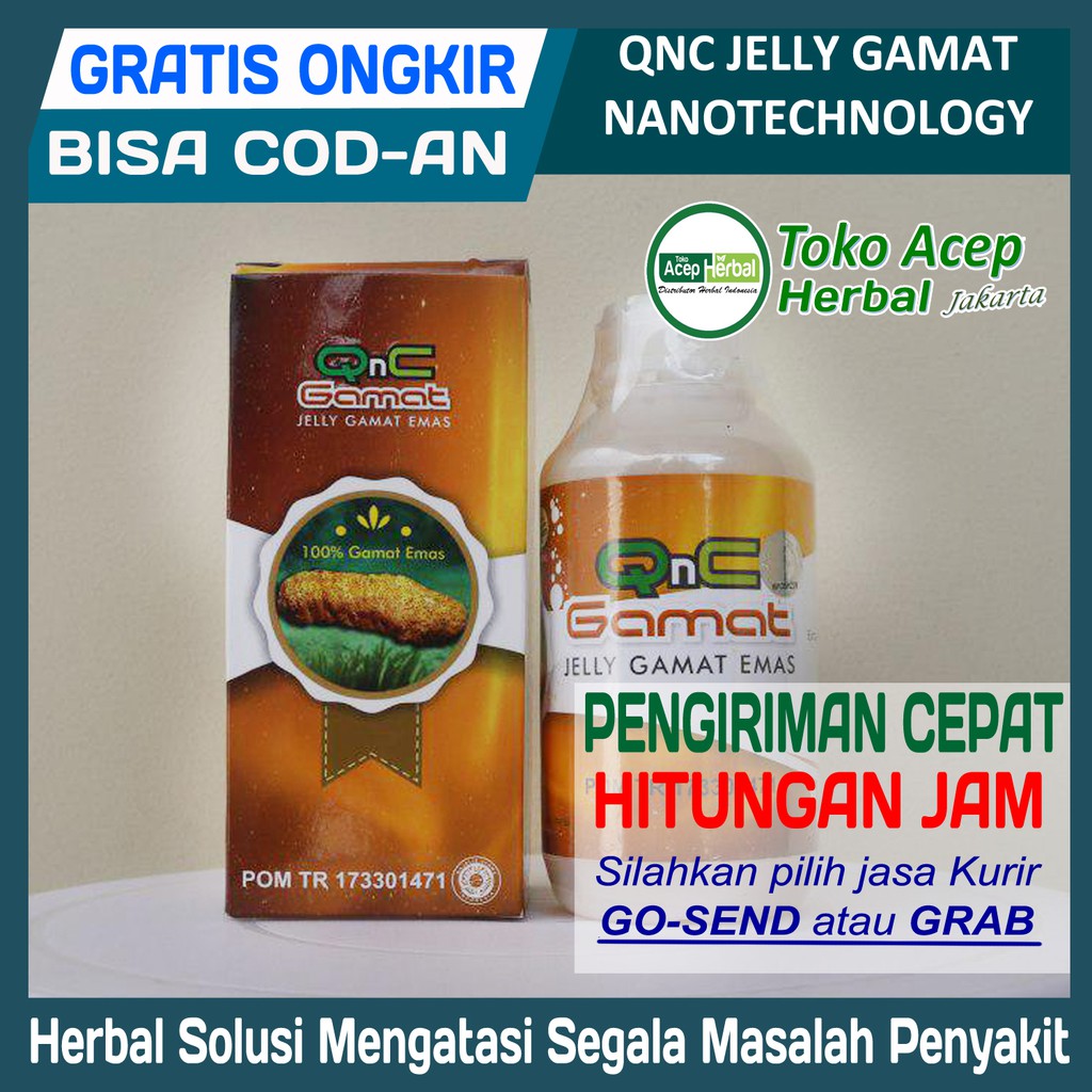 Obat Maag Kronis Dan Akut Asam Lambung Tukak Lambung Gerd Gastritis Herbal Qnc Jelly Gamat Shopee Indonesia