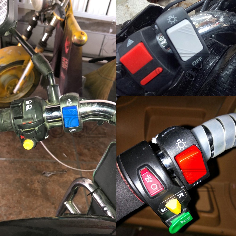 Saklar Switch On-Off Motor ATV 12V Ukuran 22mm