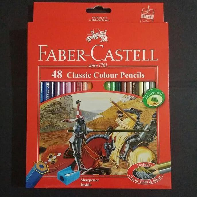 

Sale!! Pensil Warna Faber Castell Isi 48 Pcs Terbaru