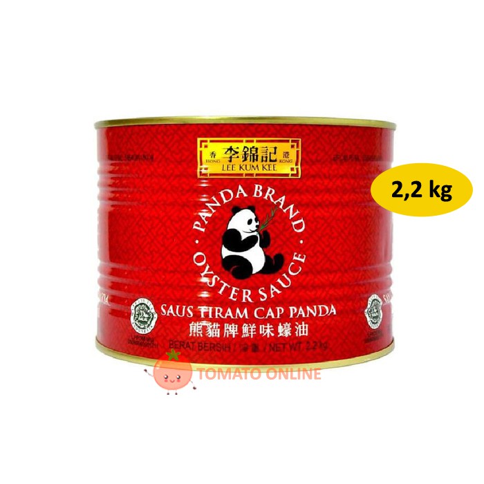Saus Tiram Lee Kum Kee Panda Kaleng 2200 gram gr G / 2200gr / 2.2 kg / 2.2kg