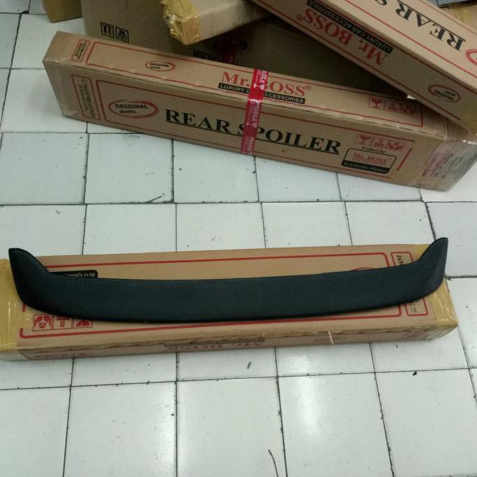 Spoiler sedan baleno fiber mentah + lampu