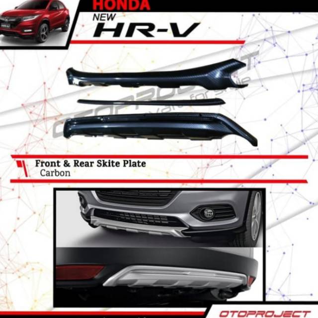 Front + SkidPlate HRV 2018 Carbon