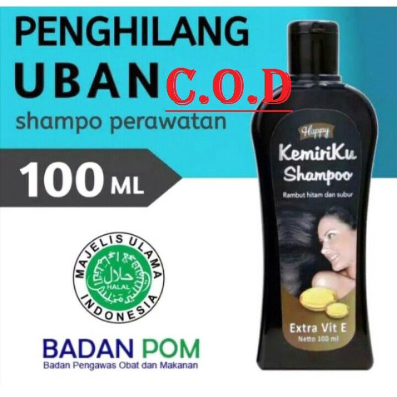 SHAMPOO KEMIRIKU PENGHITAM RAMBUT  100%ORIGINAL BPOM