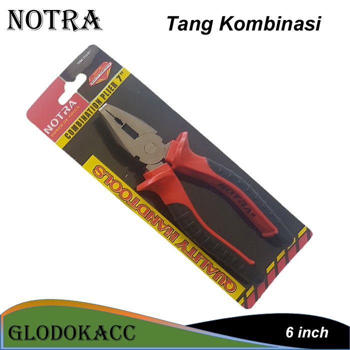 Tang Kombinasi / Notra Tang Potong, Lancip 6 inch