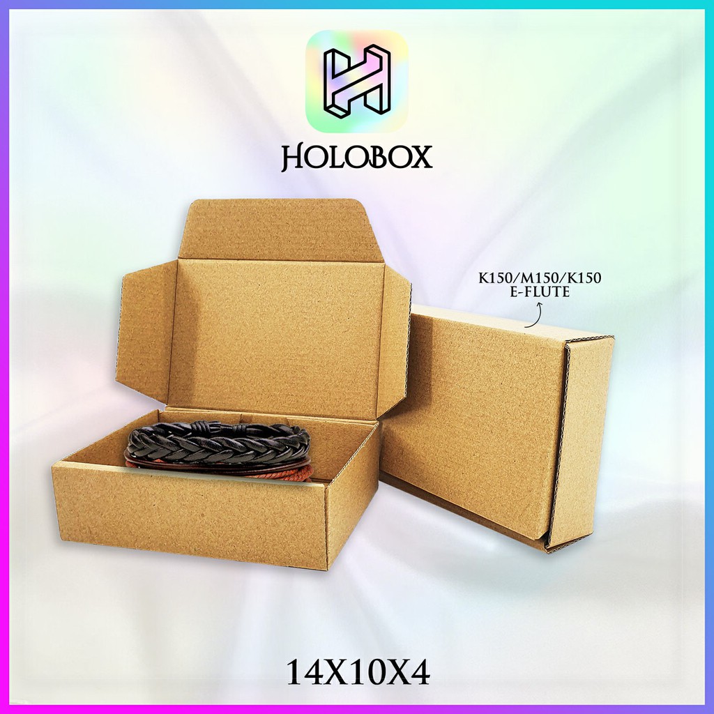 

Box/Dus/Kotak Polos/Packaging/Corrugated/Serbaguna Uk.14x10x4