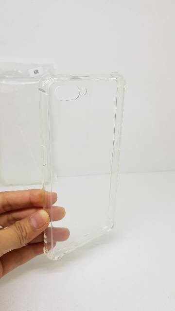 Anti Crack FUZE Oppo A3S 6.2 inchi Acrylic Case Oppo A3s Hardcase Oppo CPH1803 Mika Transparan