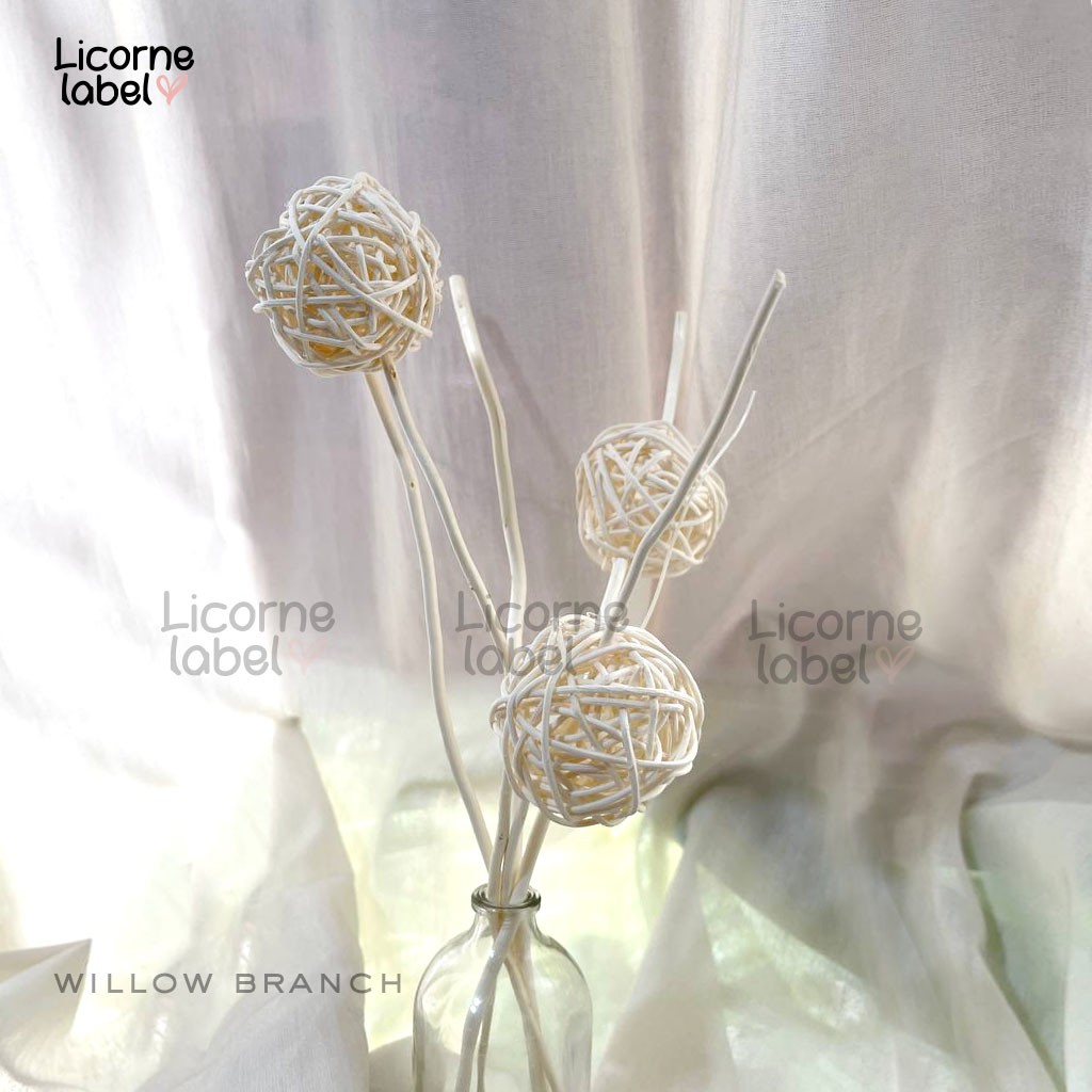 Elie Moise Premium Wavy Rattan Reed Diffuser Stick Eco Friendly & 100% Rotan Natural Alami-8