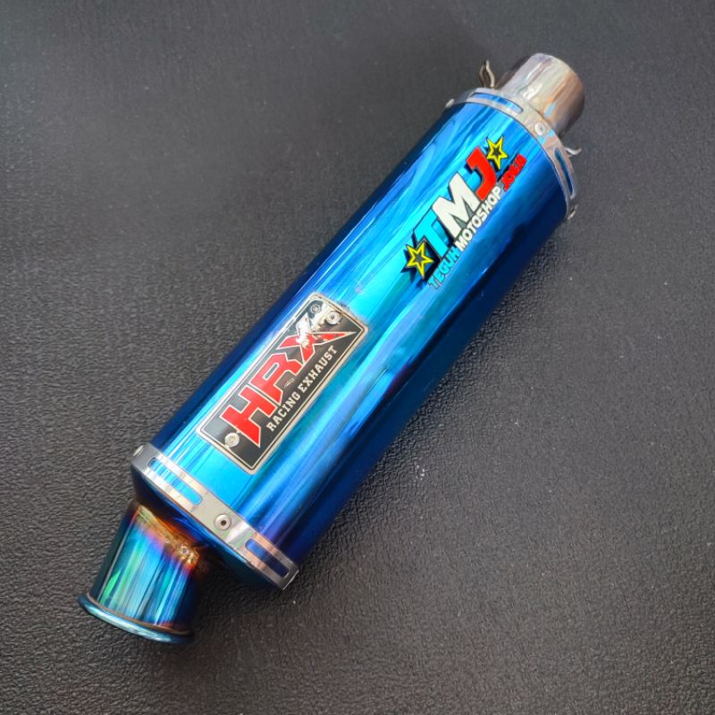 SILINCER SLINCER KNALPOT ORI HRX OVAL K2 28CM TRI OVAL 3OVAL HRX