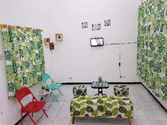 Motif Banyak Ukuran Custom Gorden Pintu Hordeng Katun Karakter