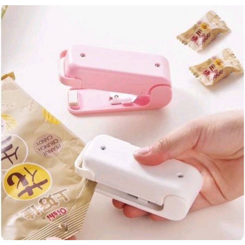 (BEYONDFANCY) Snack Sealer Hand Sealer Perekat Penutup Snack Makanan Mini Sealing Machine