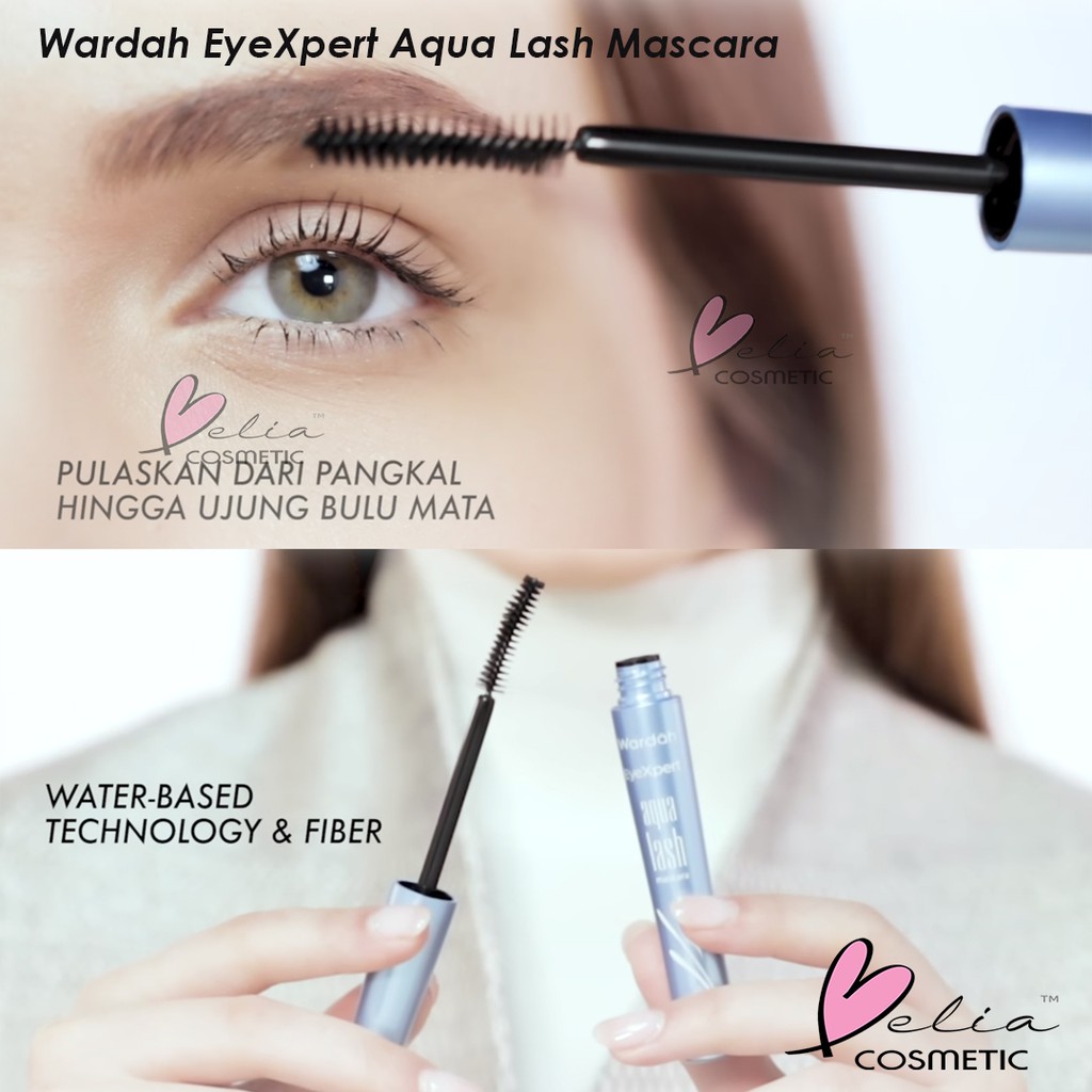 ❤ BELIA ❤ Wardah EyeXpert Series ✔️BPOM Optimum Hi-Black Eye Liner Waterproof Mascara Remover XPert