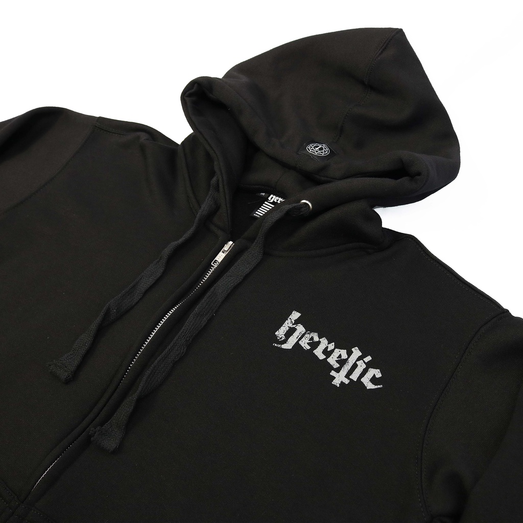 Heretic - Zip-up Zipper Hoodie - Oni