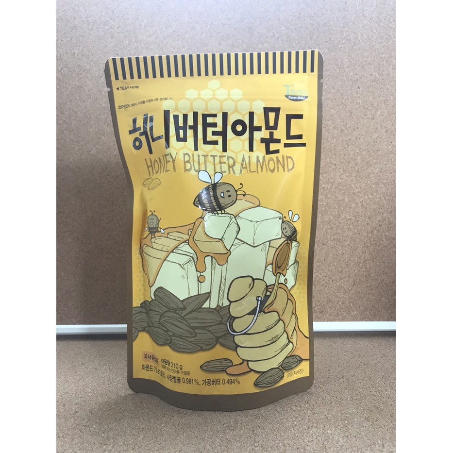 

Dijual Honey Butter Almond 210gram Diskon