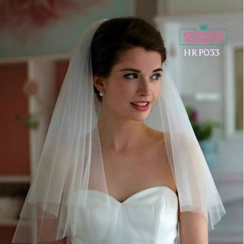 [PRODUK TERBATAS] SLAYER PENGANTIN AKSESORIS WEDDING KERUDUNG NIKAH LACE HRP033