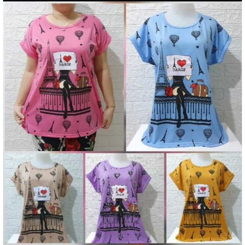 Kaos jumbo | atasan jumbo | kaos wanita bigsize