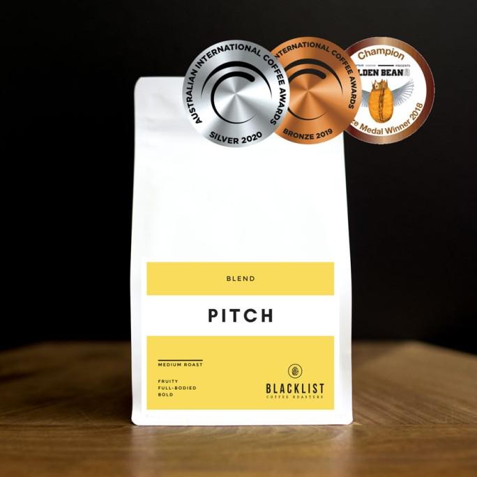 

Blacklist Coffee Roasters Pitch Blend 250g, Multi Award-Winning