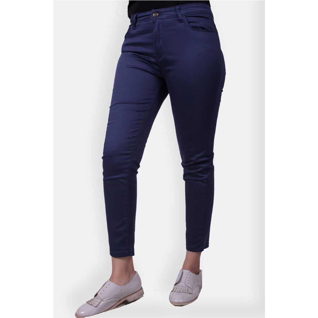 Emba Ladies-Brielle Celana Panjang Wanita Warna Navy