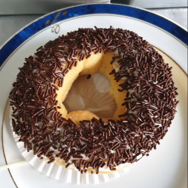 

Donat kentang coklat