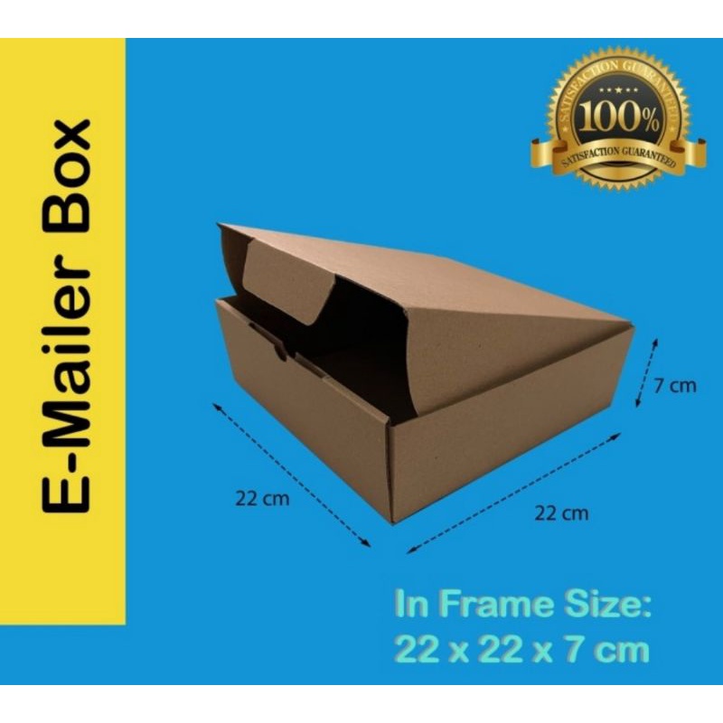 

10 Pcs Box Karton 22x22x7/Kotak Karton /Dus/Box Pizza/Kotak Pizza/Kotak Kado