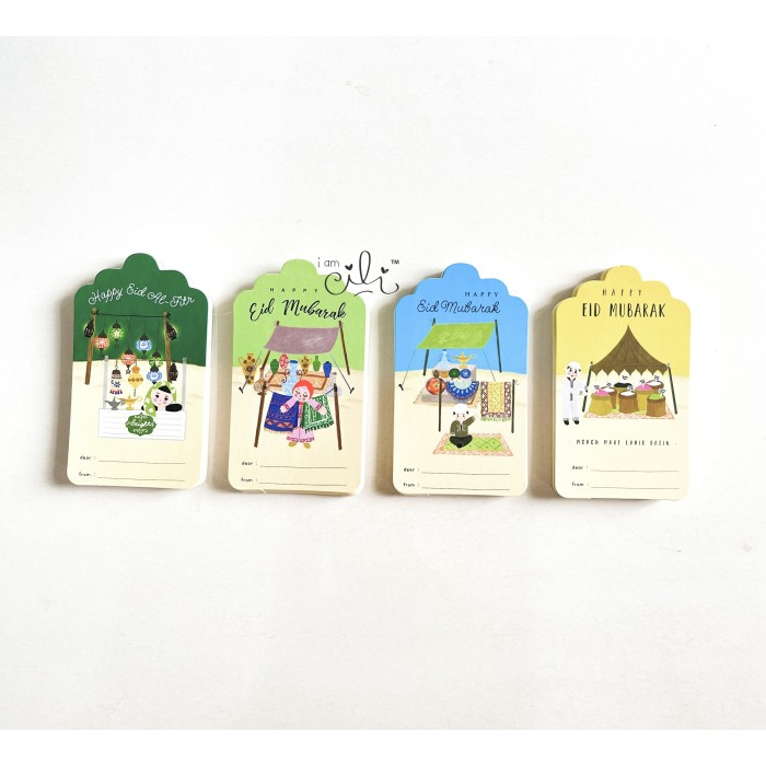 

(HTIF026)TAG ucapan idul fitri lebaran kertas tebal exclusive iamcili - GROSIR - PROMO - Bisa COD