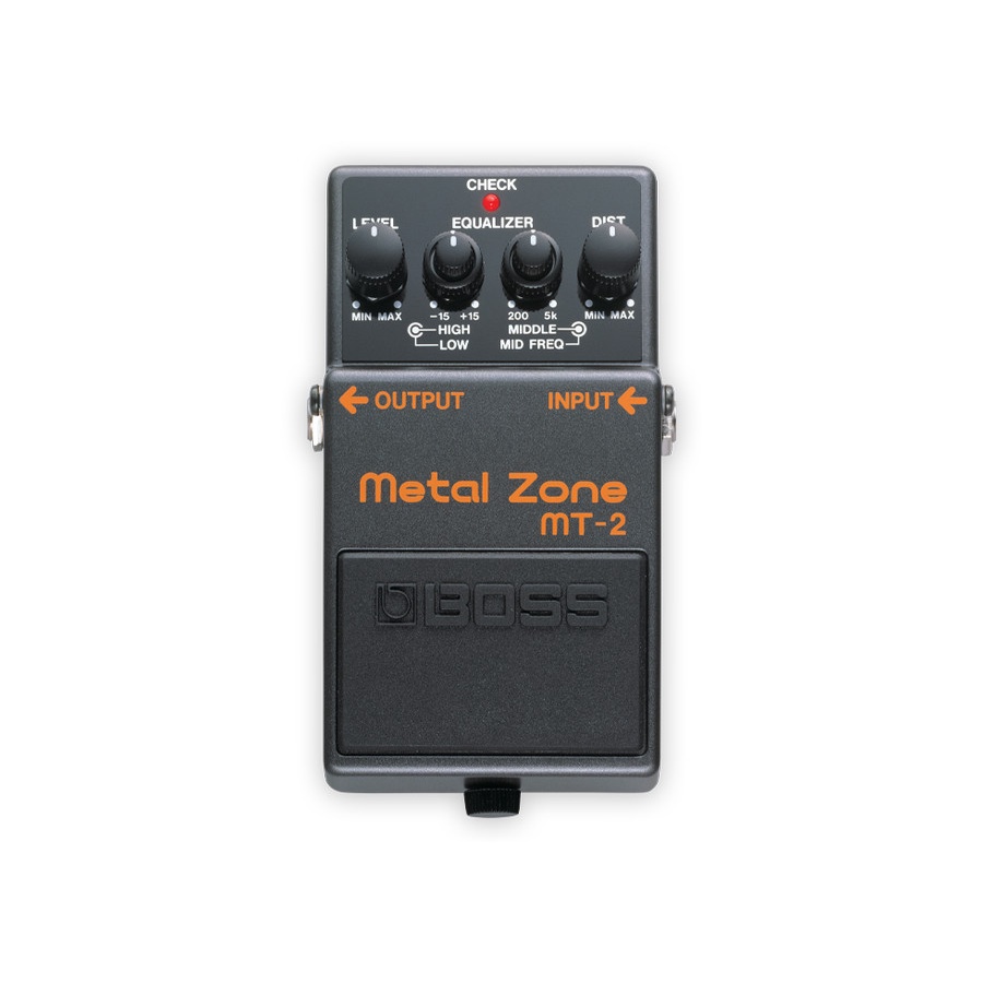 Efek Gitar Boss MT2 MT-2 MT 2 Metal Zone Original