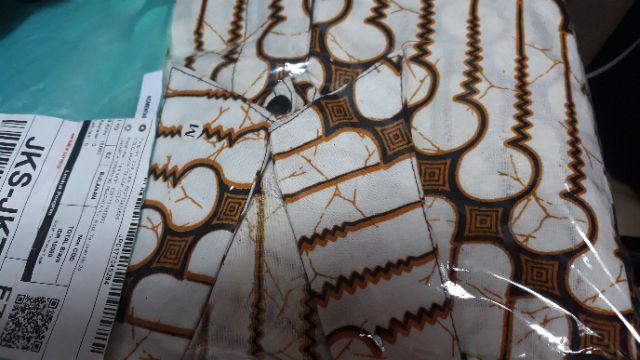 Zola_batik Batik Couple Brokat Selendang Amora Mika Army High Quality - Nirmala Marissa