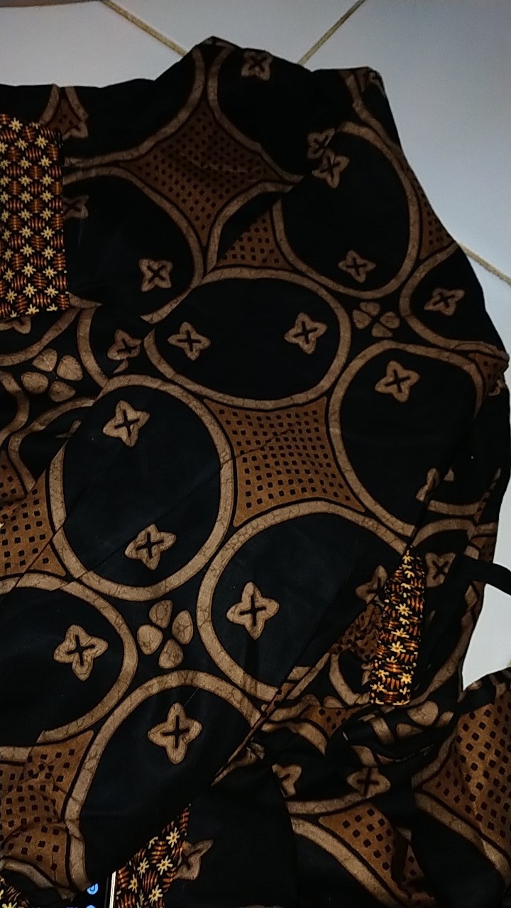 Gamis Batik Kombinasi Wanita Terbaru, Bermacam Warna Corak, All Size Dan Jumbo, Putra Mm