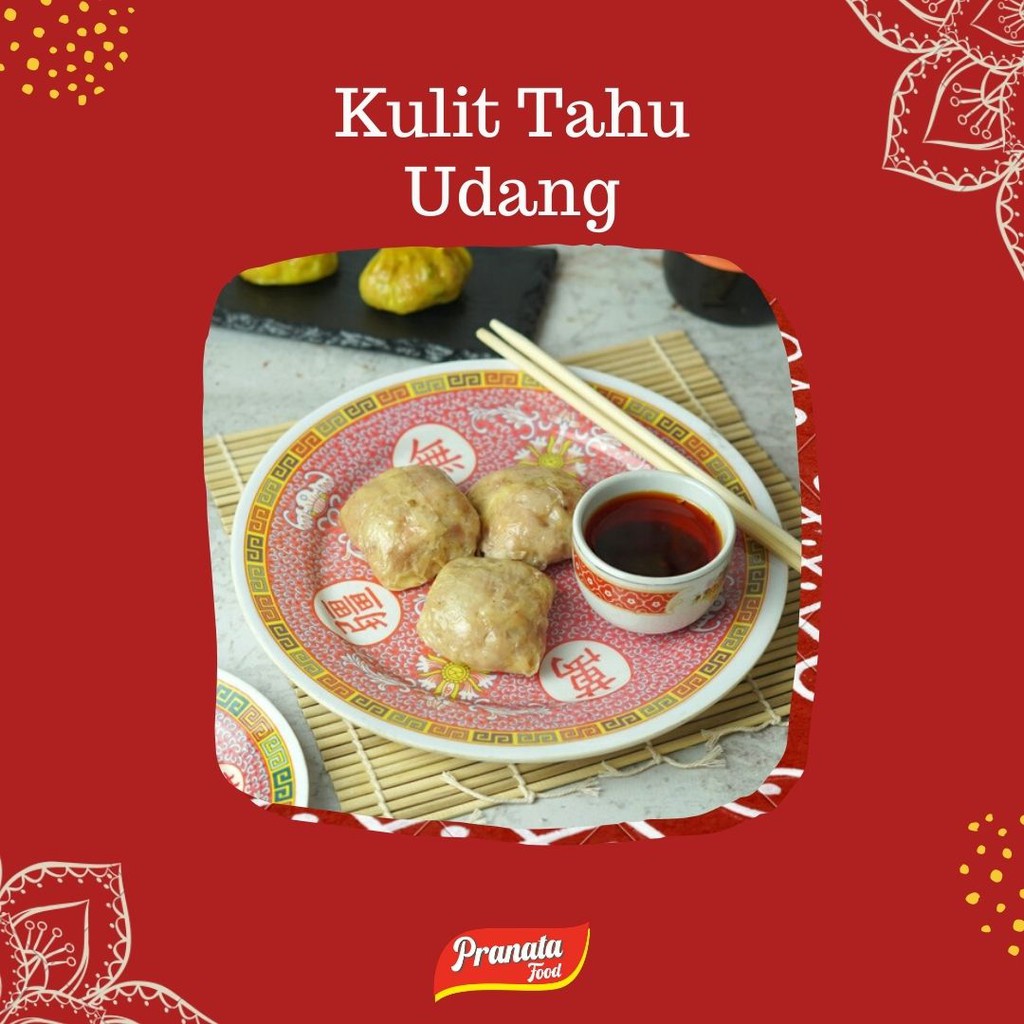 

DIMSUM FROZEN KULIT TAHU UDANG ISI 12 PCS & 24 PCS