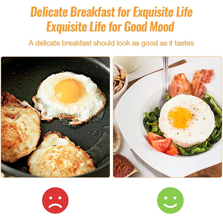cetakan telur telor ceplok mata satu puding congkel anti lengket Peralatan Dapur Alat Serbaguna Multifungsi By Mykochen.ina