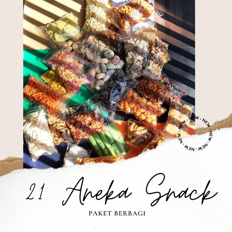 

PAKET 21 ANEKA MAKANAN RINGAN SNACK & OLEH-OLEH BANDUNG
