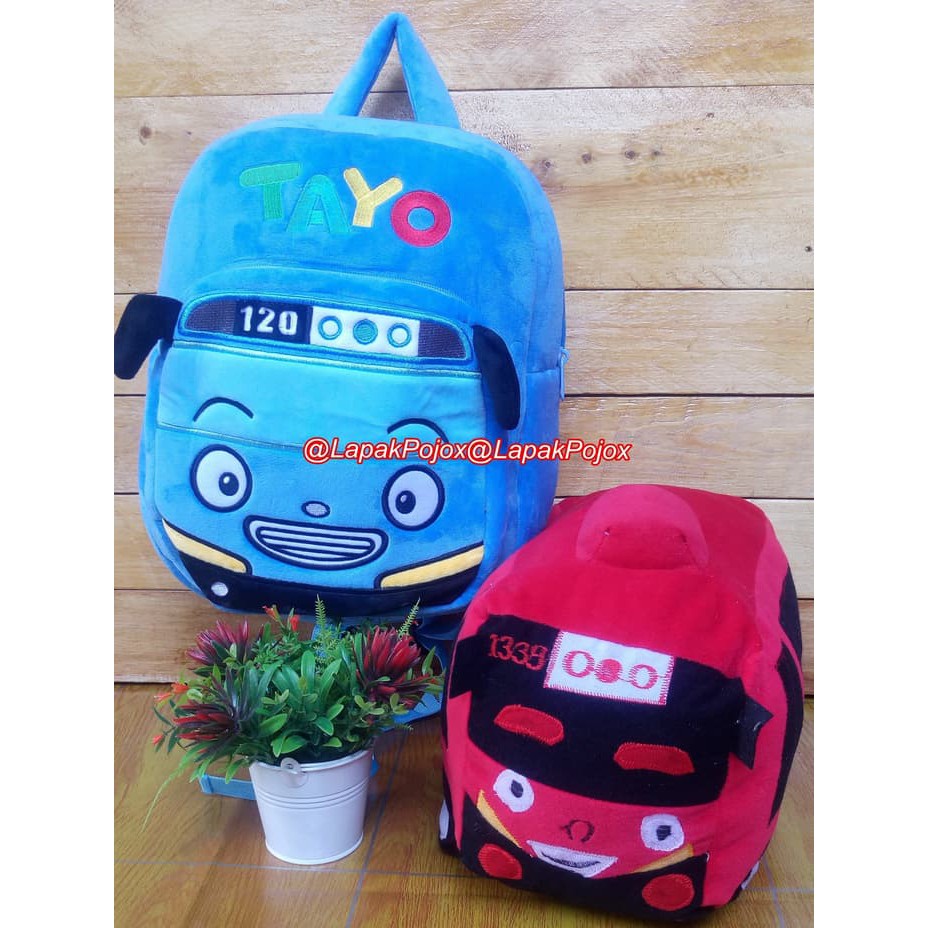 Tas Ransel Anak Aneka karakter soft Yelvo