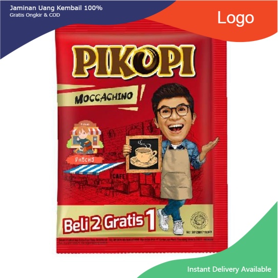 Pikopi Kopi 3in1 dan Moccachino 1 Pcs Promo Rp.99