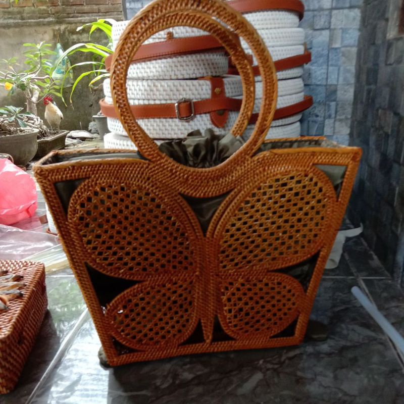 Tas Jinjing Rotan / Tas Rotan