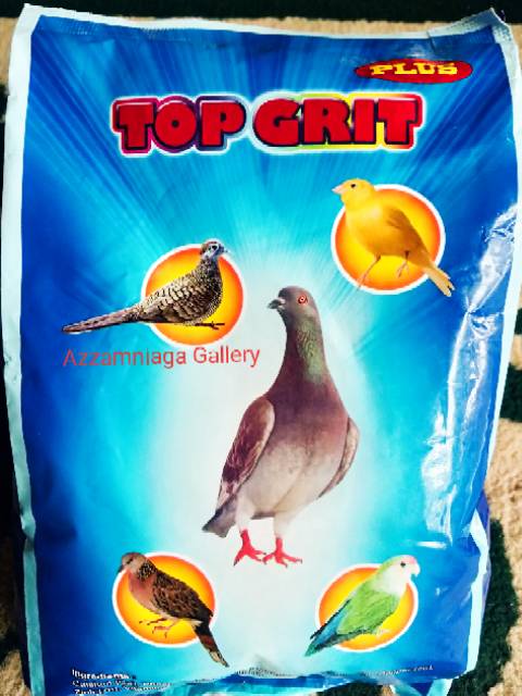 Top grit 1 kg ( Asinan  burung Perkutut, Tekukur, Puter  pelung Merpati dLL)