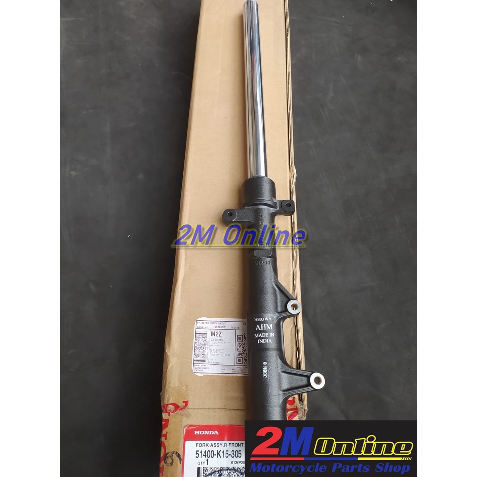 51400K15305 Shockbreaker Depan CB150R LED Kanan Showa India Ori AHM