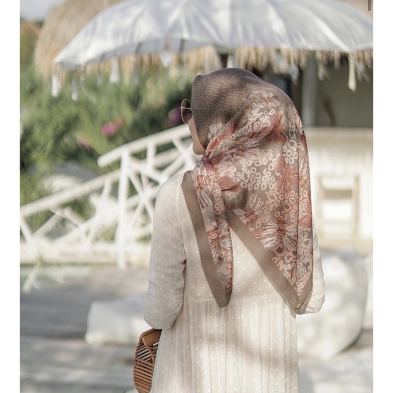 BUTTONSCARVES PRELOVED Les Amities Reborn Mocha