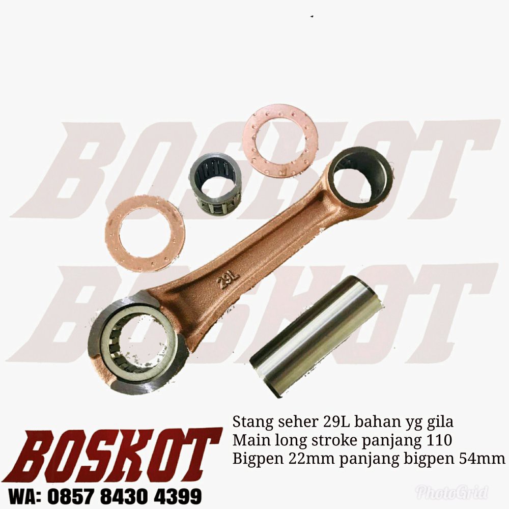 BARU stang seher 29L persamaan vespa ato  yamaha 125 z panjang 110 bis