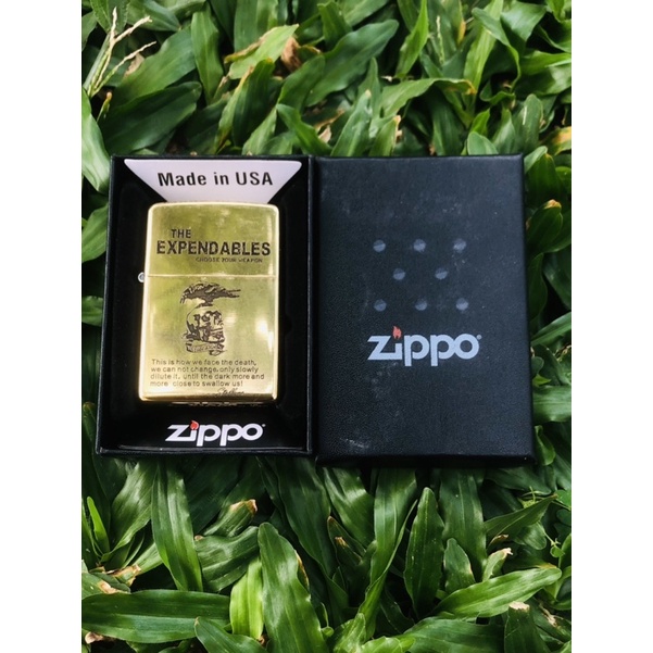 COD- Zippo Motif Grafir Full Casing THE EXPENDABLESS Zippo Motif Premium Rolisstore