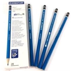 

Staedtler Pencil 2B /pensil ujian 2B warna biru