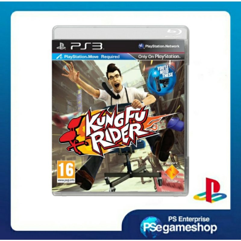 Ps3 Kung Fu Rider Move ( Eng / preloved )