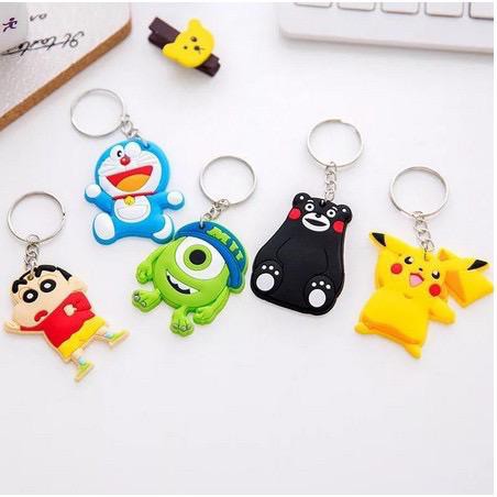 PEACH - Gantungan Kunci Karakter Unik Keychain PVC Souvenir / Souvenir Gantungan Kunci Karakter Lucu G210-1