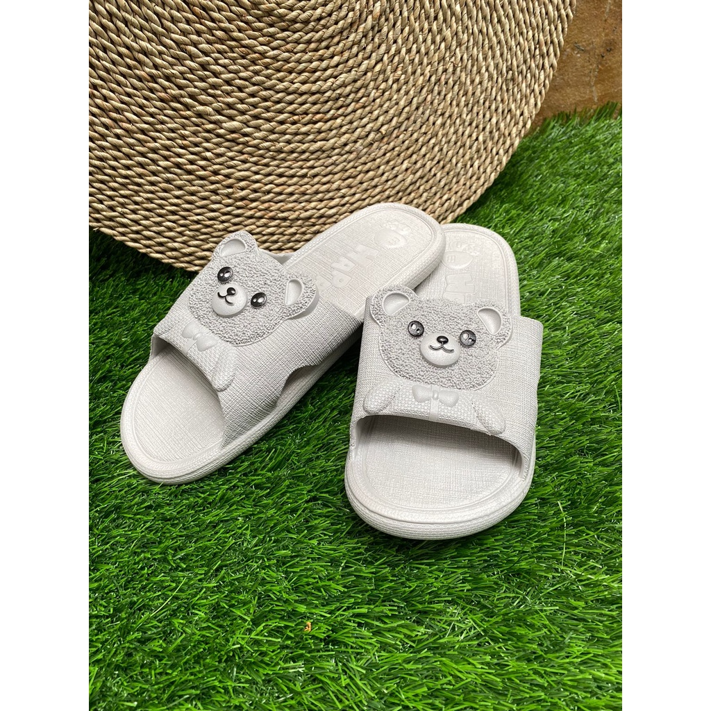 Sandal Slipper Wanita Import Cute Bear